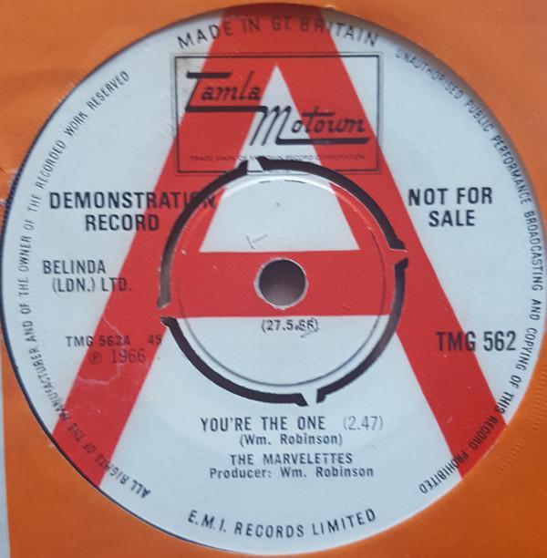 The Marvelettes - You're The One / Paper Boy