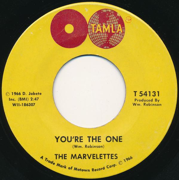 The Marvelettes - You're The One / Paper Boy