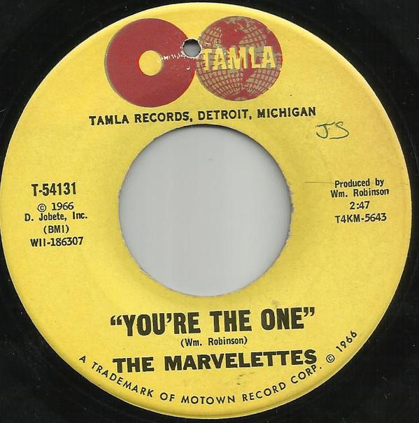 The Marvelettes - You're The One / Paper Boy