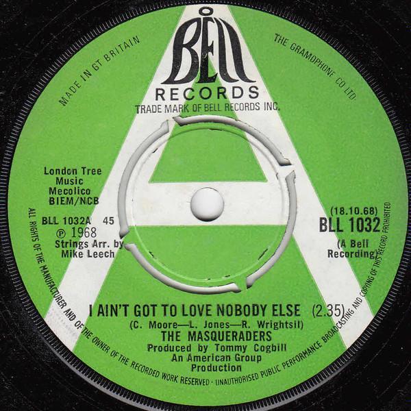 The Masqueraders - I Ain't Got To Love Nobody Else