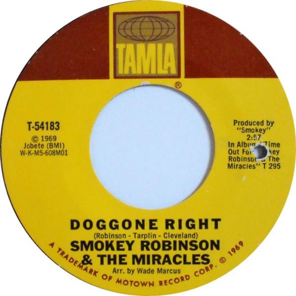 The Miracles - Doggone Right / Here I Go Again