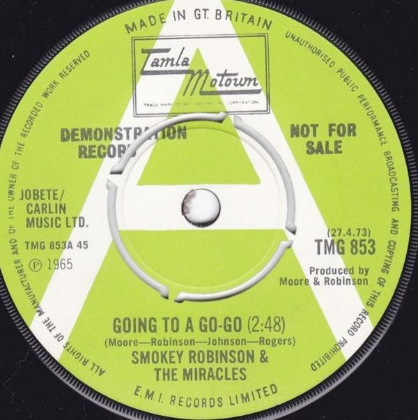 The Miracles - Going To A Go-Go