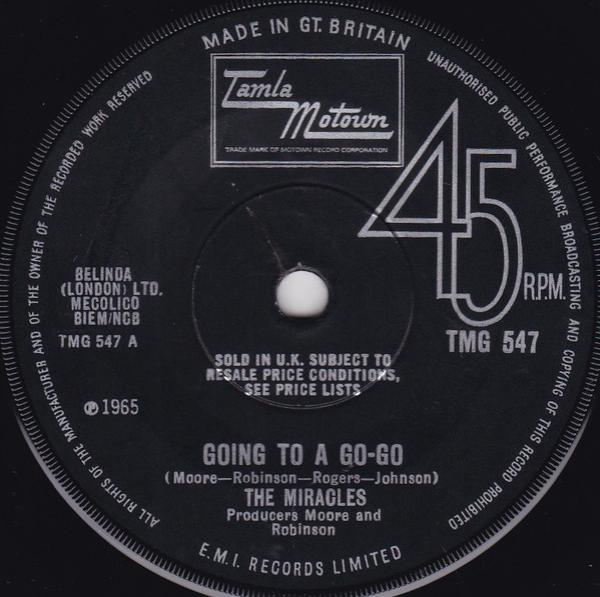 The Miracles - Going To A Go-Go