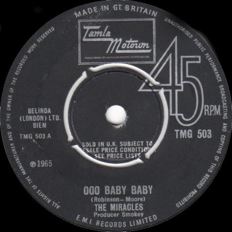 The Miracles - Ooo Baby Baby