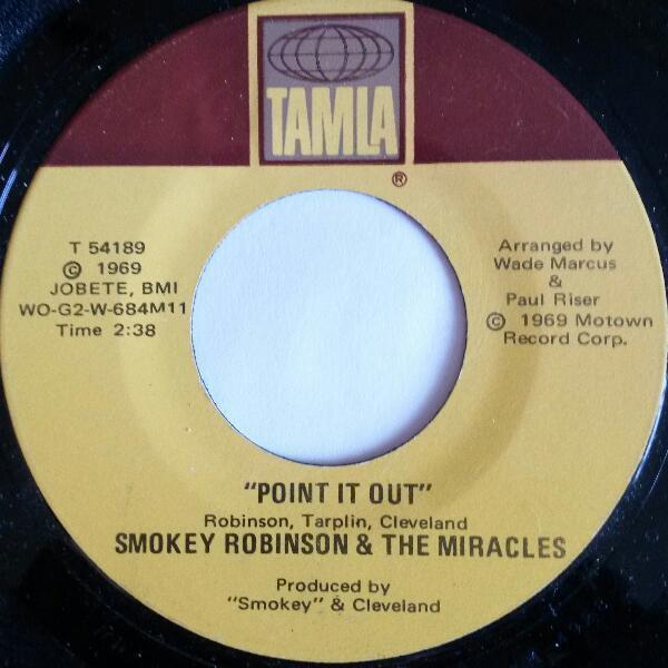 The Miracles - Point It Out / Darling Dear