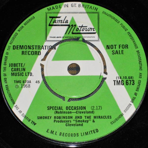 The Miracles - Special Occasion