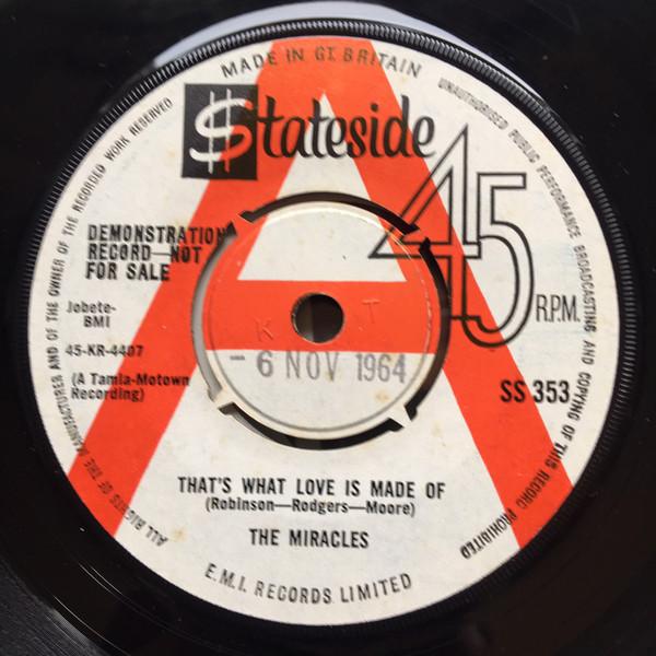 The Miracles - That's What Love Is Made Of