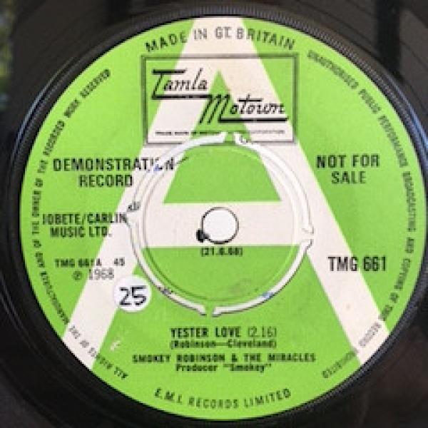 The Miracles - Yester Love / Much Better Off