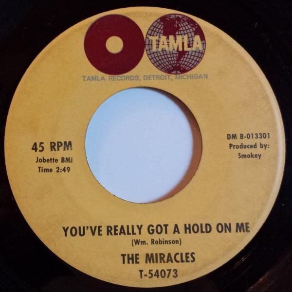 The Miracles - You've Really Got A Hold On Me