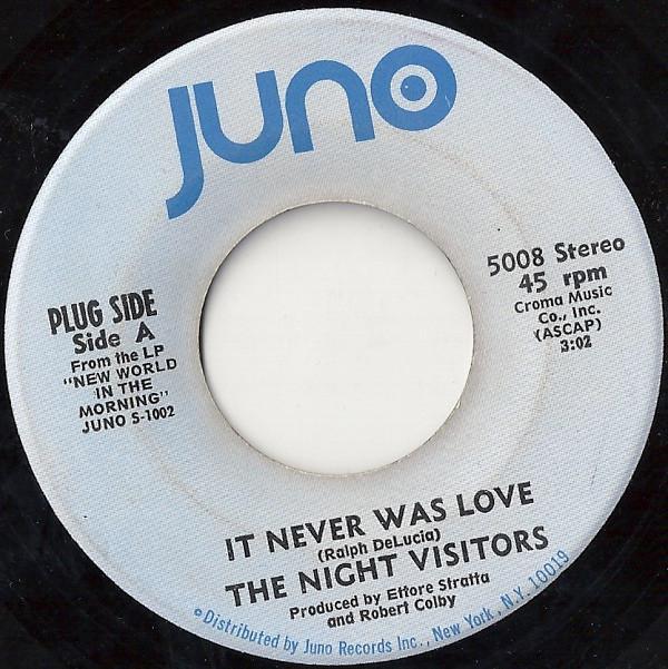 The Night Visitors - It Never Was Love