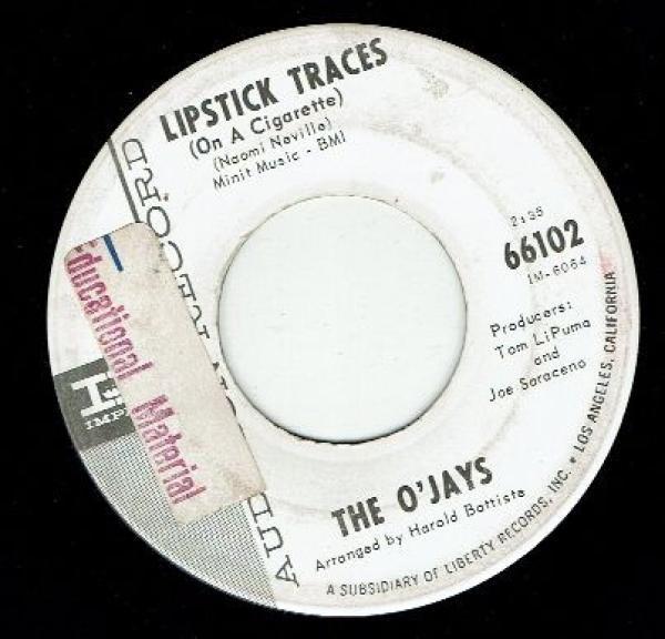 The O'Jays - Lipstick Traces (On A Cigarette) / Think It Over, Baby