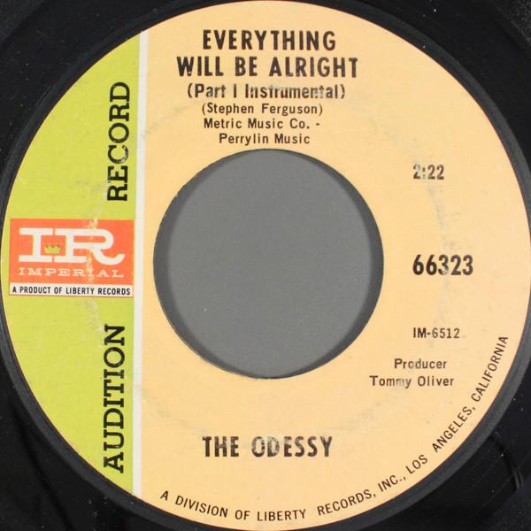 The Odyssey  - Everything Will Be Alright