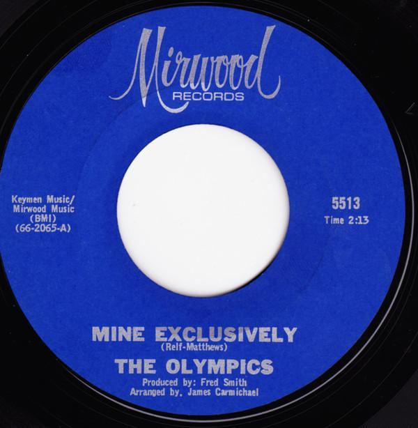 The Olympics - Mine Exclusively / Secret Agents