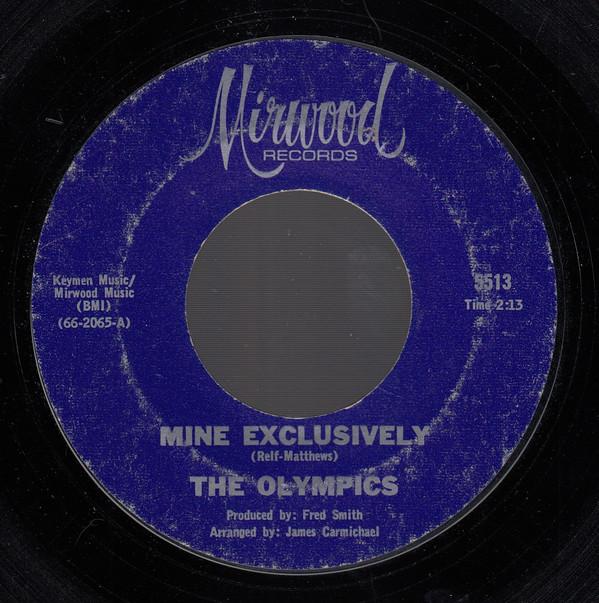 The Olympics - Mine Exclusively / Secret Agents