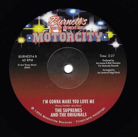 The Originals, The Supremes - Back By Popular Demand / I'm Gonna Make You Love Me