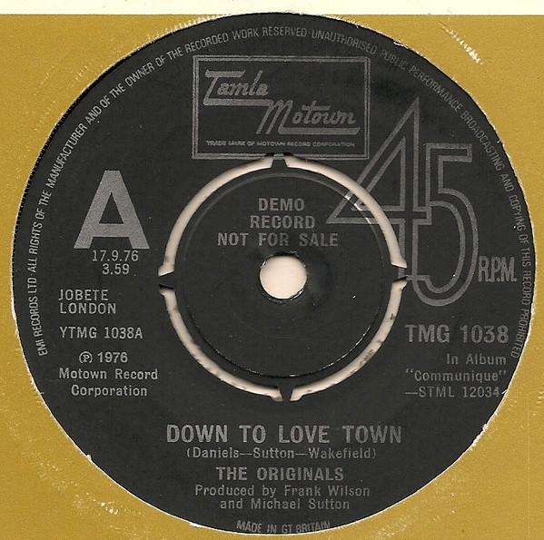 The Originals - Down To Love Town