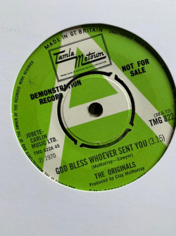 The Originals - God Bless Whoever Sent You
