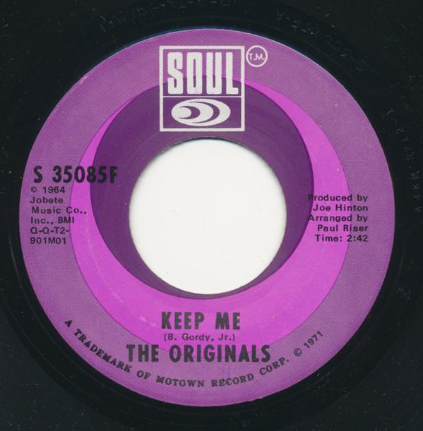 The Originals - Keep Me