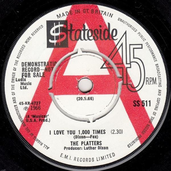 The Platters - I Love You 1,000 Times