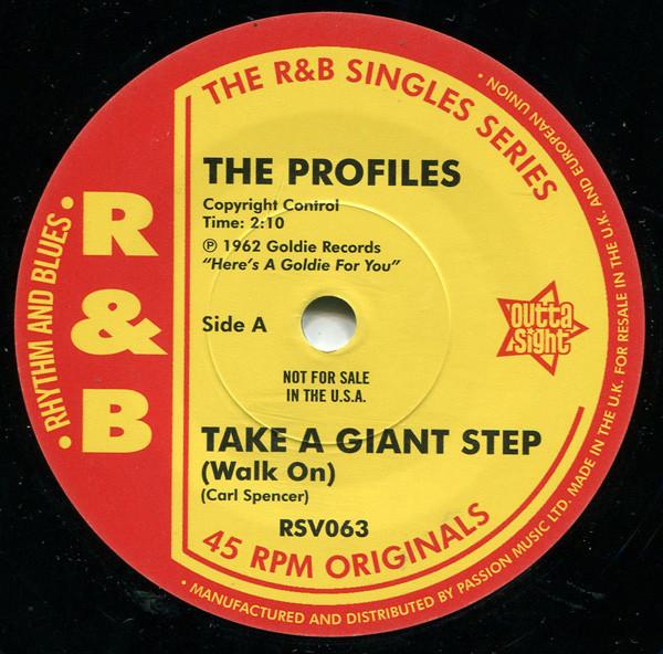 The Profiles, Johnny Appalachian - Take A Giant Step / Up In Smoke