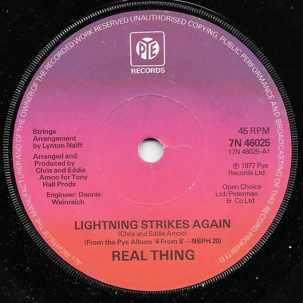 The Real Thing - Lightning Strikes Again