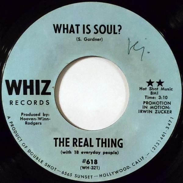 The Real Thing  - What Is Soul?