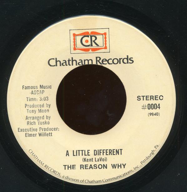 The Reason Why  - A Little Different / We'll Make It, I Know We Will