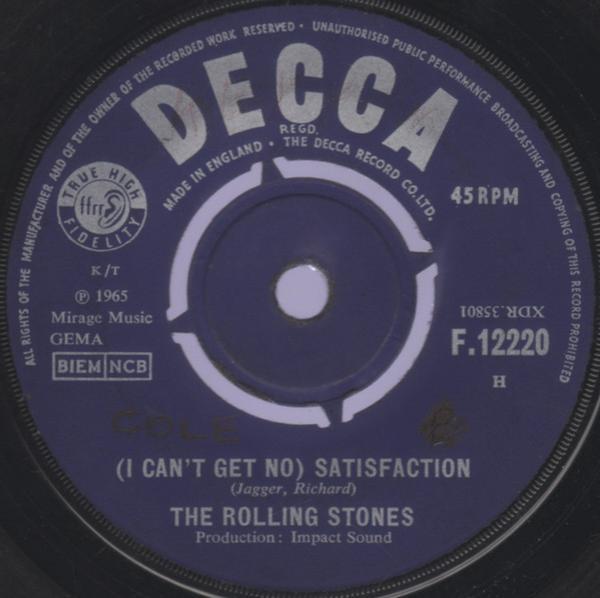 The Rolling Stones - (I Can't Get No) Satisfaction