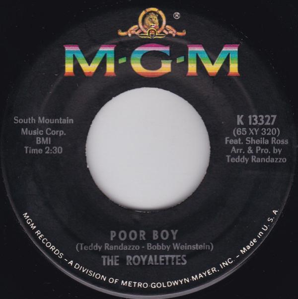 The Royalettes - Poor Boy