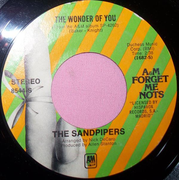 The Sandpipers - The Wonder Of You