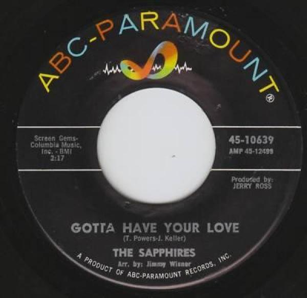 The Sapphires  - Gotta Have Your Love