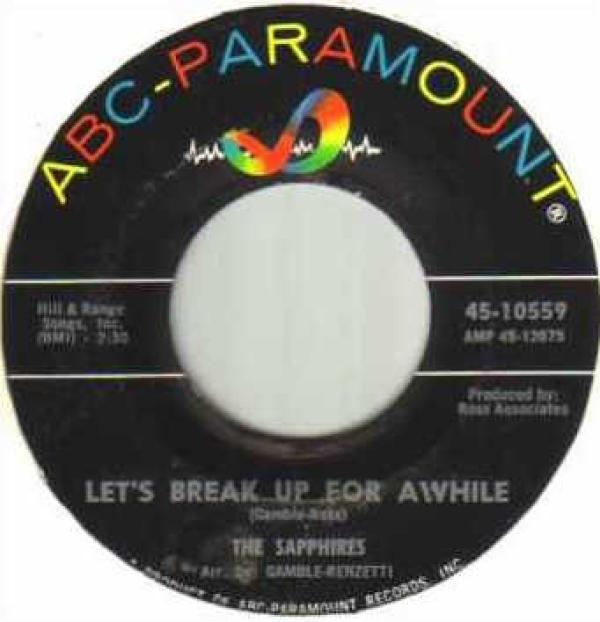 The Sapphires  - Let's Break Up For Awhile