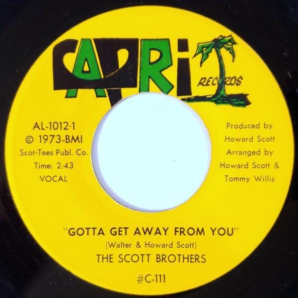The Scott Brothers  - Gotta Get Away From You / Side Tracking