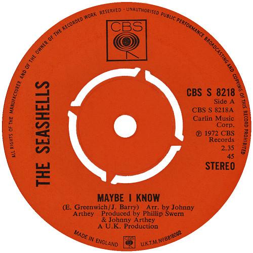 The Seashells - Maybe I Know