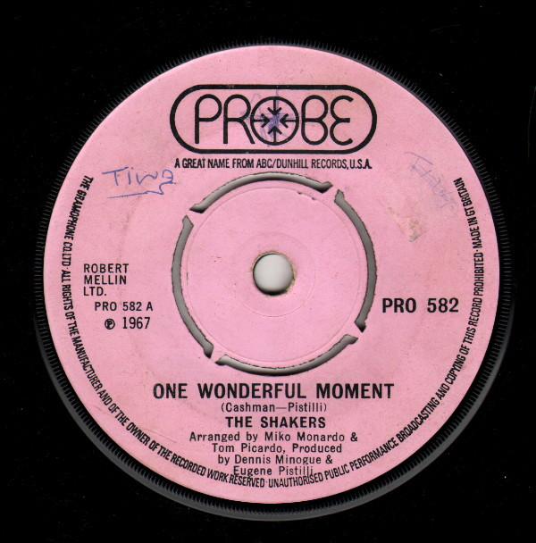 The Shakers (2) - One Wonderful Moment / Love, Love, Love