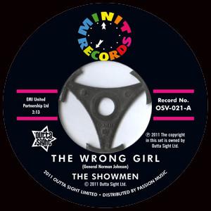 The Showmen - The Wrong Girl / Fate Planned It This Way