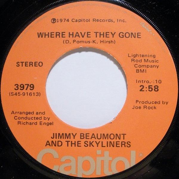 The Skyliners, Jimmy Beaumont - Where Have They Gone