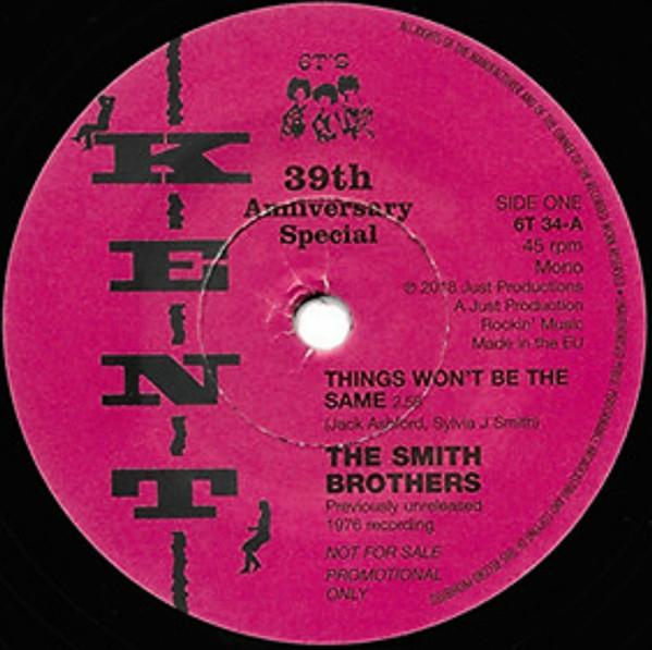 The Smith Brothers, Simon Barbee - Things Won't Be The Same / The Wind