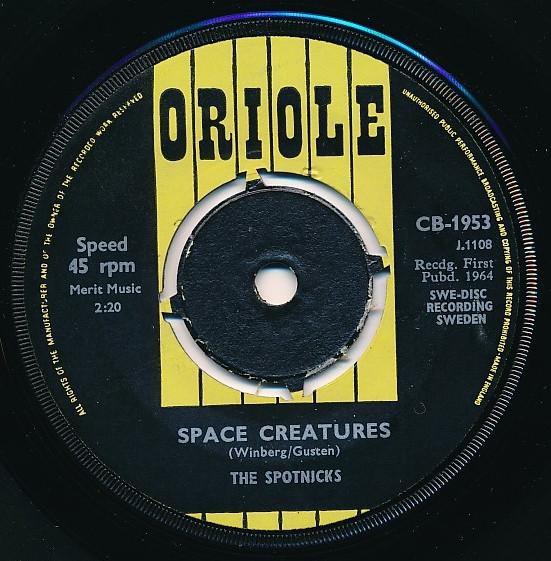 The Spotnicks - Space Creatures