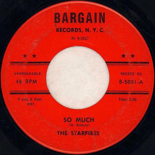 The Starfires (9) - So Much / You're The One