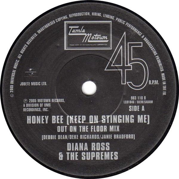 The Supremes, Earl Van Dyke - Honey Bee (Keep On Stinging Me) / All Day All Night