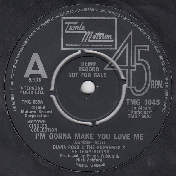 The Supremes, Marvin Gaye, The Temptations - I'm Gonna Make You Love Me / I Heard It Through The Grapevine