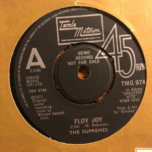The Supremes - Floy Joy / Bad Weather