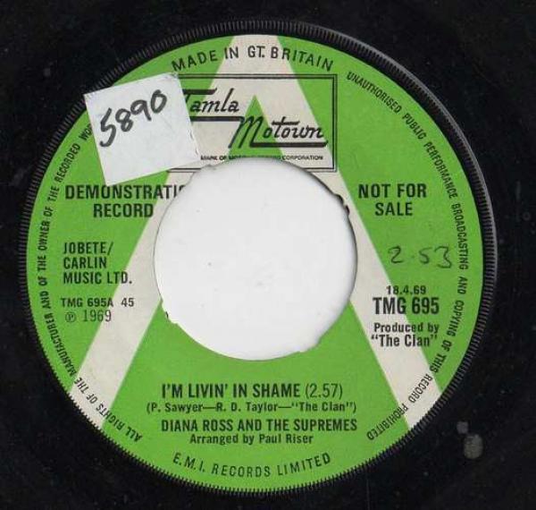 The Supremes - I'm Livin' In Shame