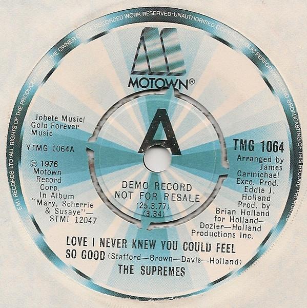 The Supremes - Love I Never Knew You Could Feel So Good