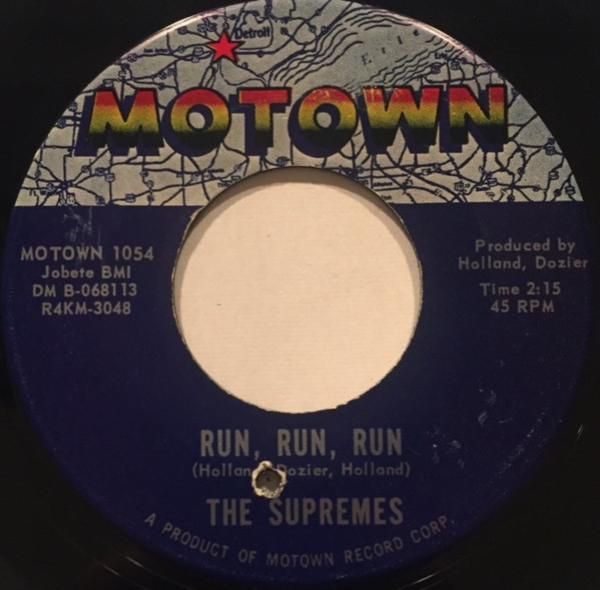 The Supremes - Run Run Run / I'm Giving You Your Freedom