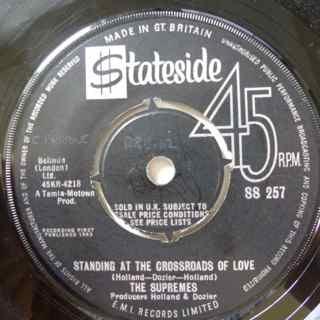 The Supremes - Standing At The Crossroads Of Love / When The Lovelight Starts Shining Thru' His Eyes