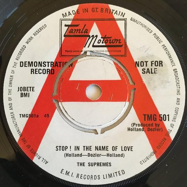 The Supremes - Stop! In The Name Of Love