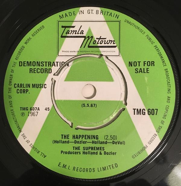 The Supremes - The Happening / All I Know About You