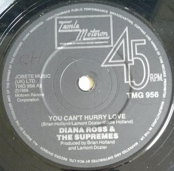The Supremes - You Can't Hurry Love / The Happening